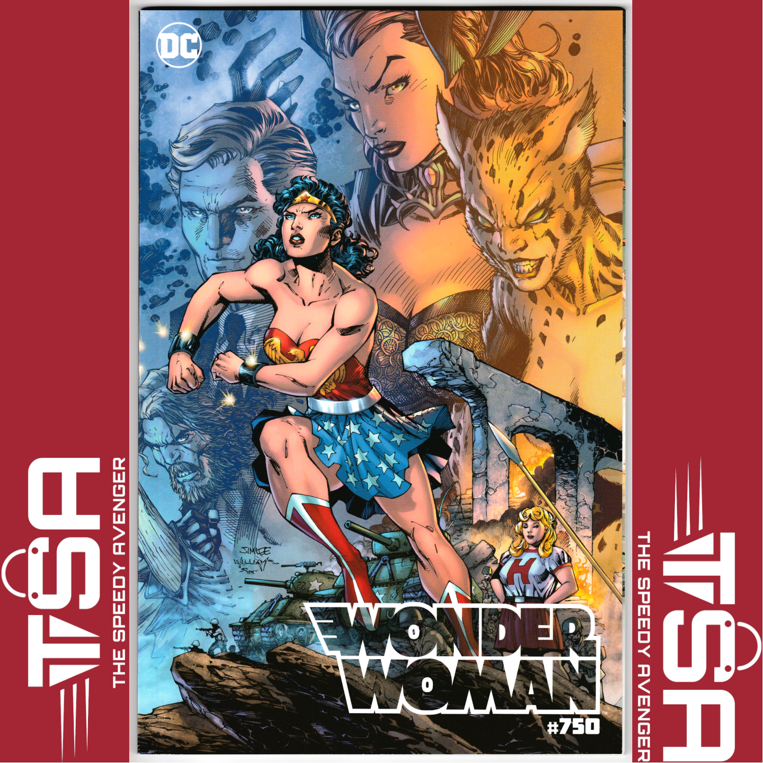 WONDER WOMAN #750 Jim Lee Variant Cover A Exclusive Key Issue 2020 DC Comics