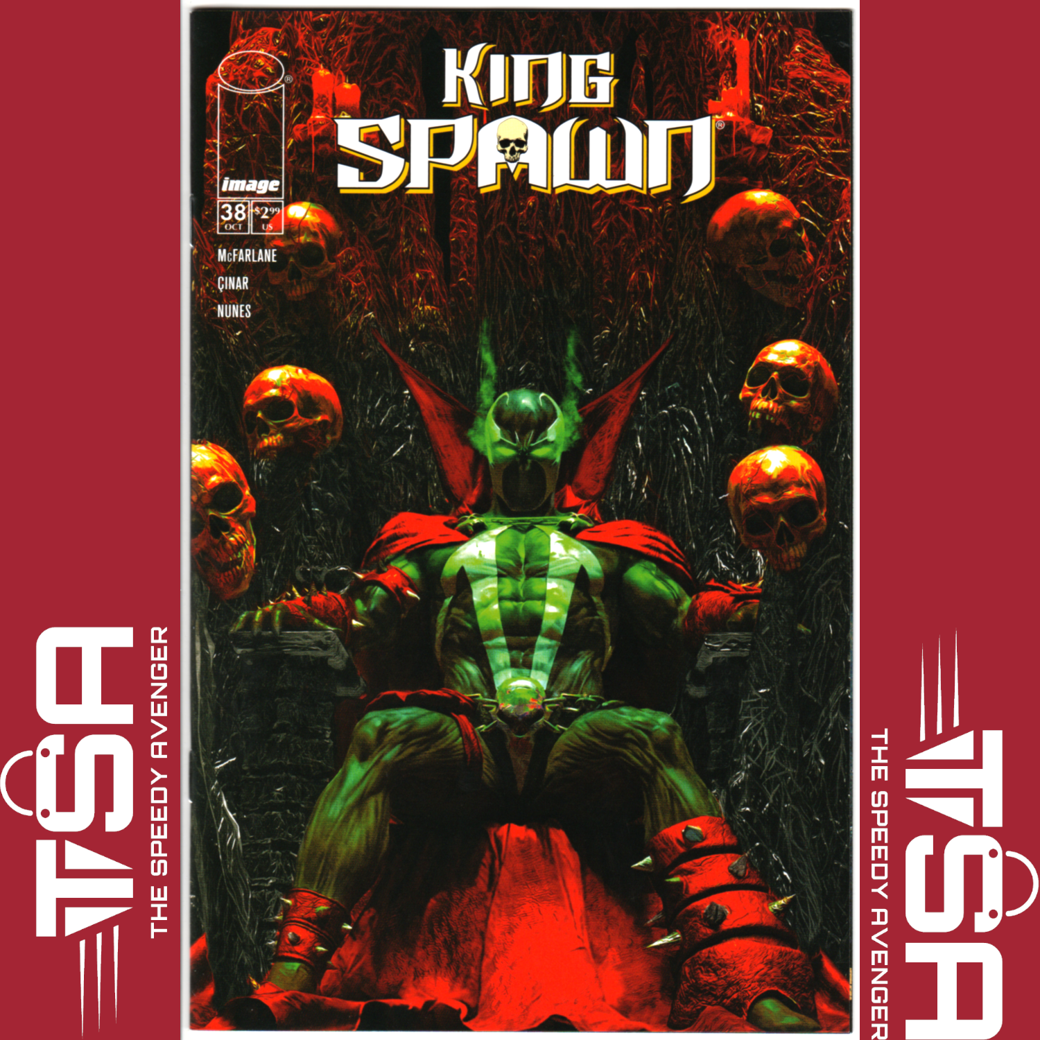 KING SPAWN #38 Mark Spears Regular Cover A 2024 Image Comics Todd McFarlane