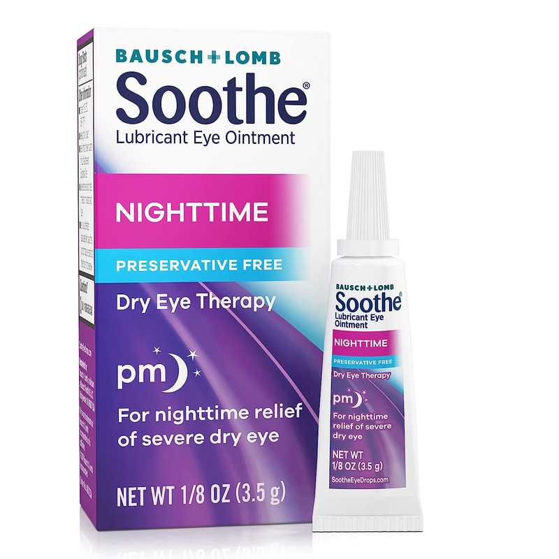 Eye Ointment Lubricant Relief for Dry Eyes, Moisturizing & Comforting 1.8 Oz