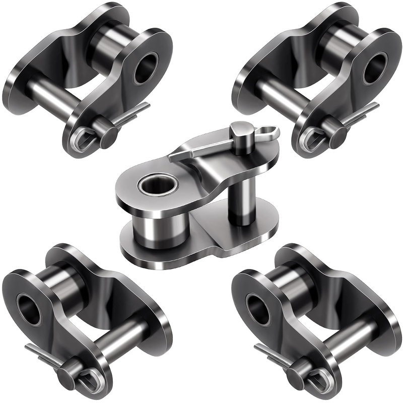 5PCS #420 Roller Chain Offset Half Link Carbon Steel Half Roll Chains Connecting