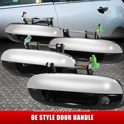 [4PCS] FOR 02-09 ENVOY ASCENDER SMOOTH FRONT REAR LEFT RIGHT DOOR PULL HANDLES