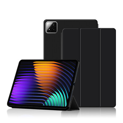 Slim Folding Kickstand Auto Wake Leather Case For Xiaomi Pad 7 /Pro 11.2in