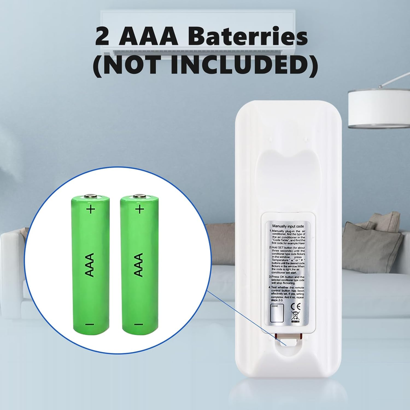 Air Conditioner Remote Control K-1028E AC Remote Control for Most Air Conditioni