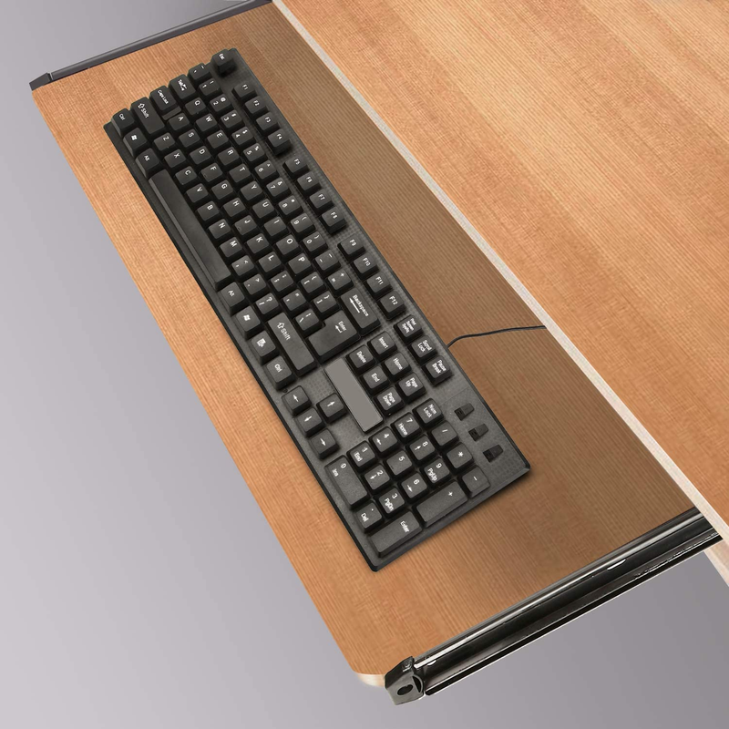 Keyboard Slide, KINJOEK 14 Inch 2 PCS Heavy Duty Ball Bearing Slides, Computer