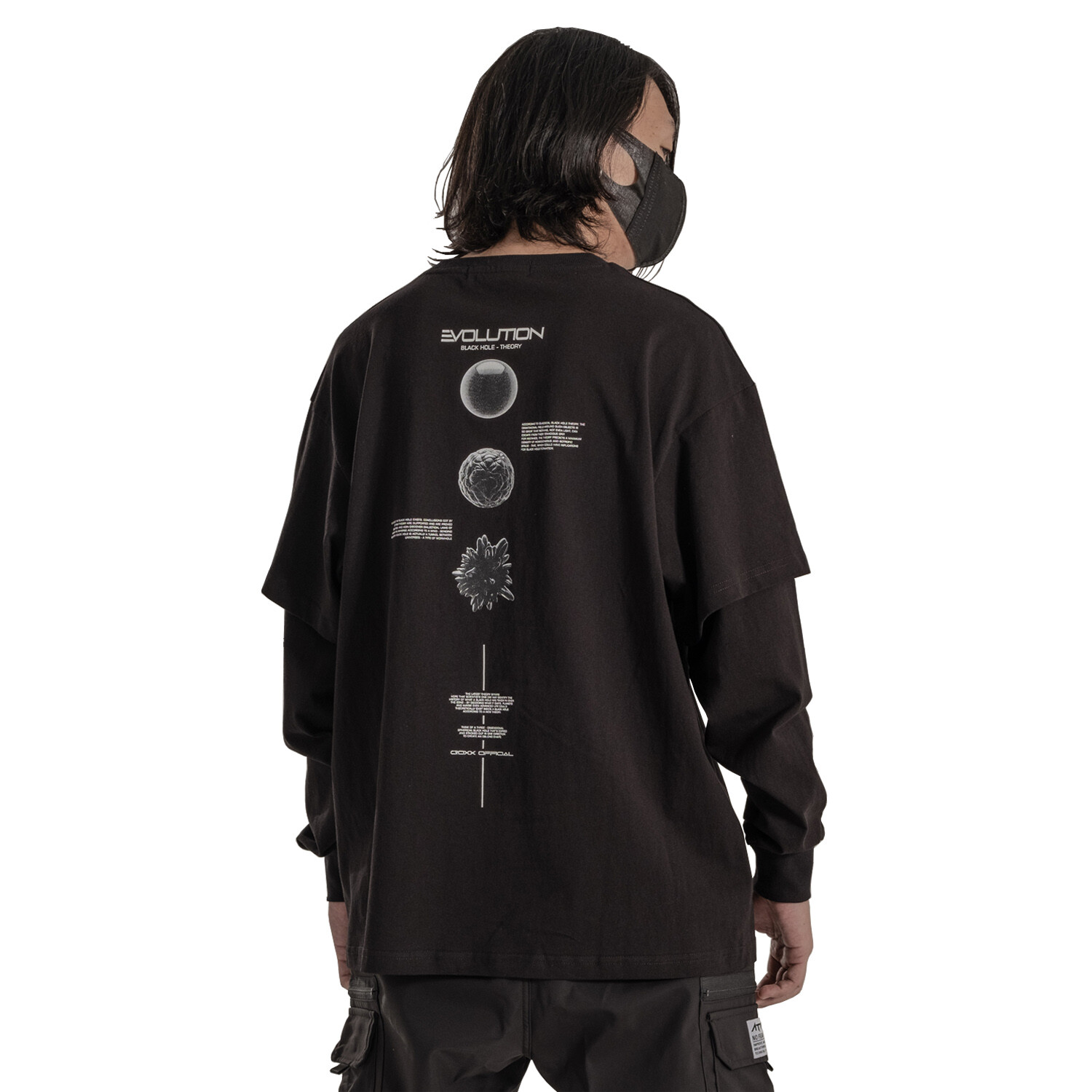 Niepce Men's Tech Evolution Long Sleeves Tee Streetwear
