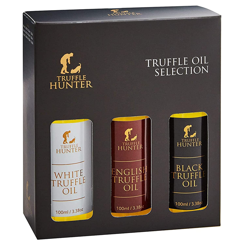 - English, Black & White Truffle Oil Set - 3.38 Oz X 3