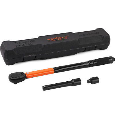 1/2'' Torque Wrench Snap Socket Professional Drive Click Type Ratcheting