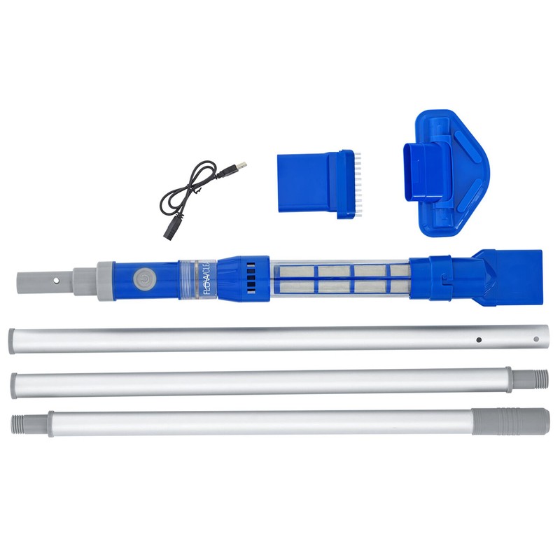 Bestway Poolsauger Bodensauger Pool Staubsauger Akkusauger Aquasurge Flowclear