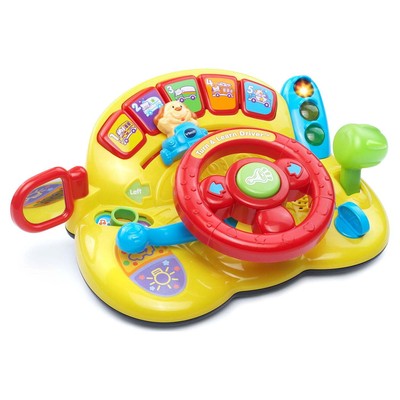 VTech Turn and Learn Driver Role-Play Toy for Baby Teaches Animals
