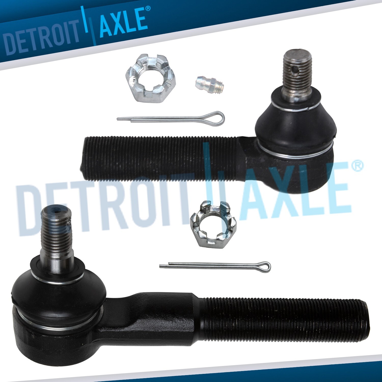 96てぃ XL Front Outer Tie Rod Ends for 1996 1997 Lexus LX450 Toyota