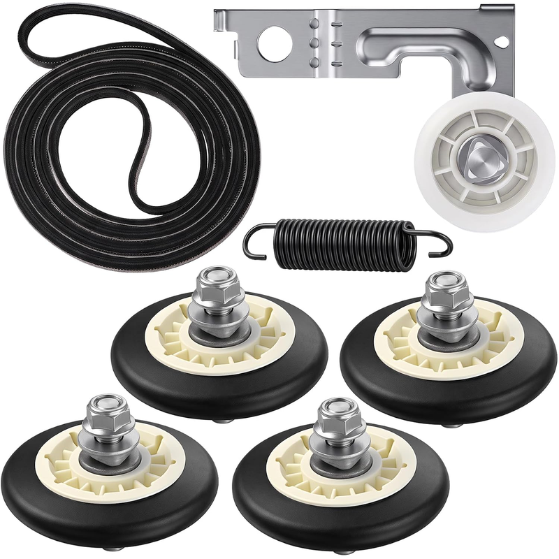 Dryer Rollers Kit 4581EL2002C 4400EL2001A 4561EL3002A for LG Kenmore Dryer