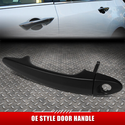 ДЛЯ 03-10 BMW X3 ЧЕРНАЯ ТЕКСТУРИРОВАННАЯ НАРУЖНАЯ РУЧКА ПЕРЕДНЕЙ ЛЕВОЙ ДВЕРИ СО СТОРОНЫ ВОДИТЕЛЯ
