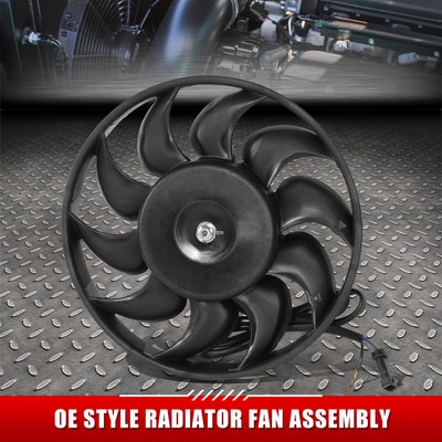 Для 92-98 Audi 100 90 A6 Cabriolet Вентилятор охлаждения радиатора в сборе мощностью 300 Вт в стиле OE