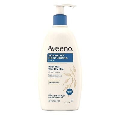 Aveeno Skin Relief Moisturizing Lotion for Sensitive Very Dry Skin 18 fl. oz