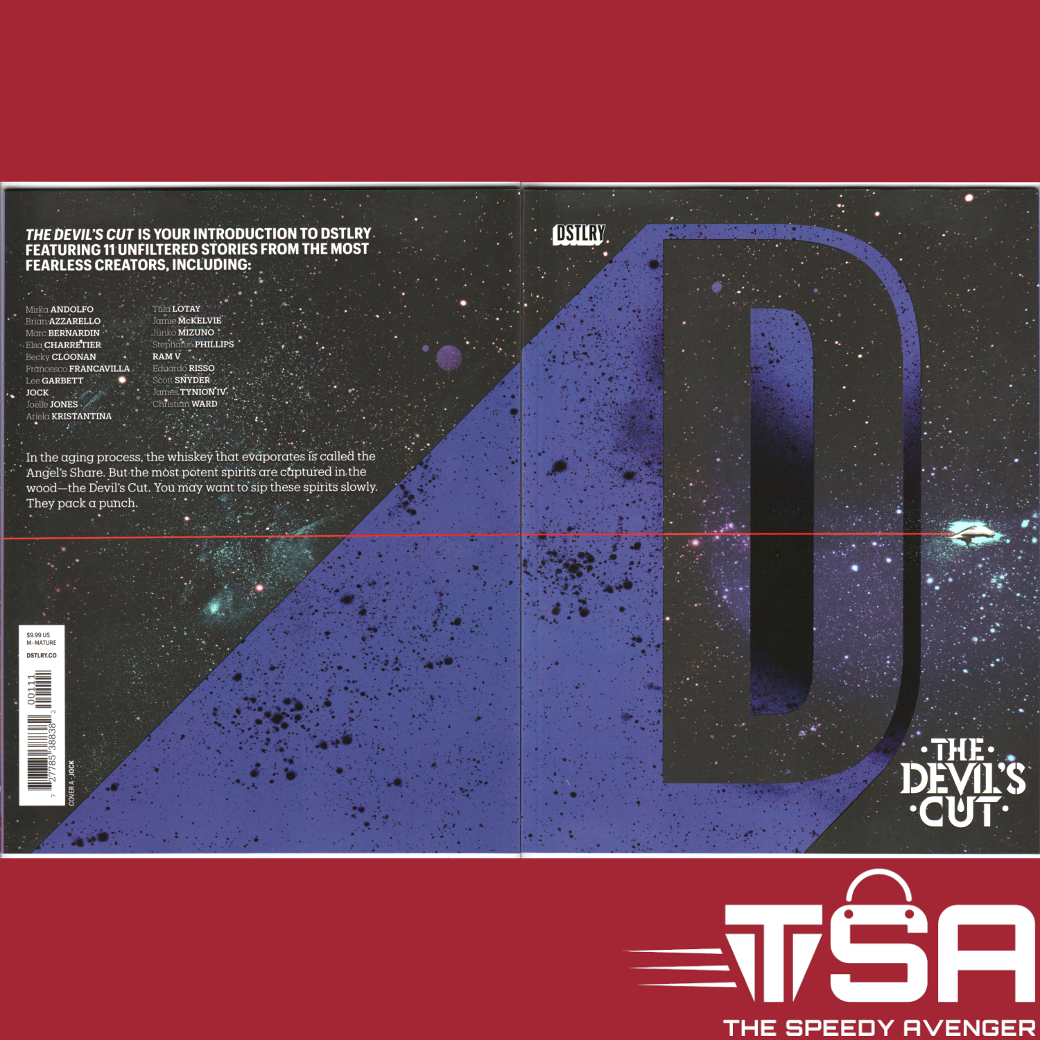 THE DEVIL'S CUT #1 Jock Regular Cover A Wraparound FIRST DSTLRY! Scott Snyder