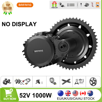 Bafang 52V 1000W 68/100/120MM BBS03 BBSHD Mid Drive Motor Ebike Conversion Kits