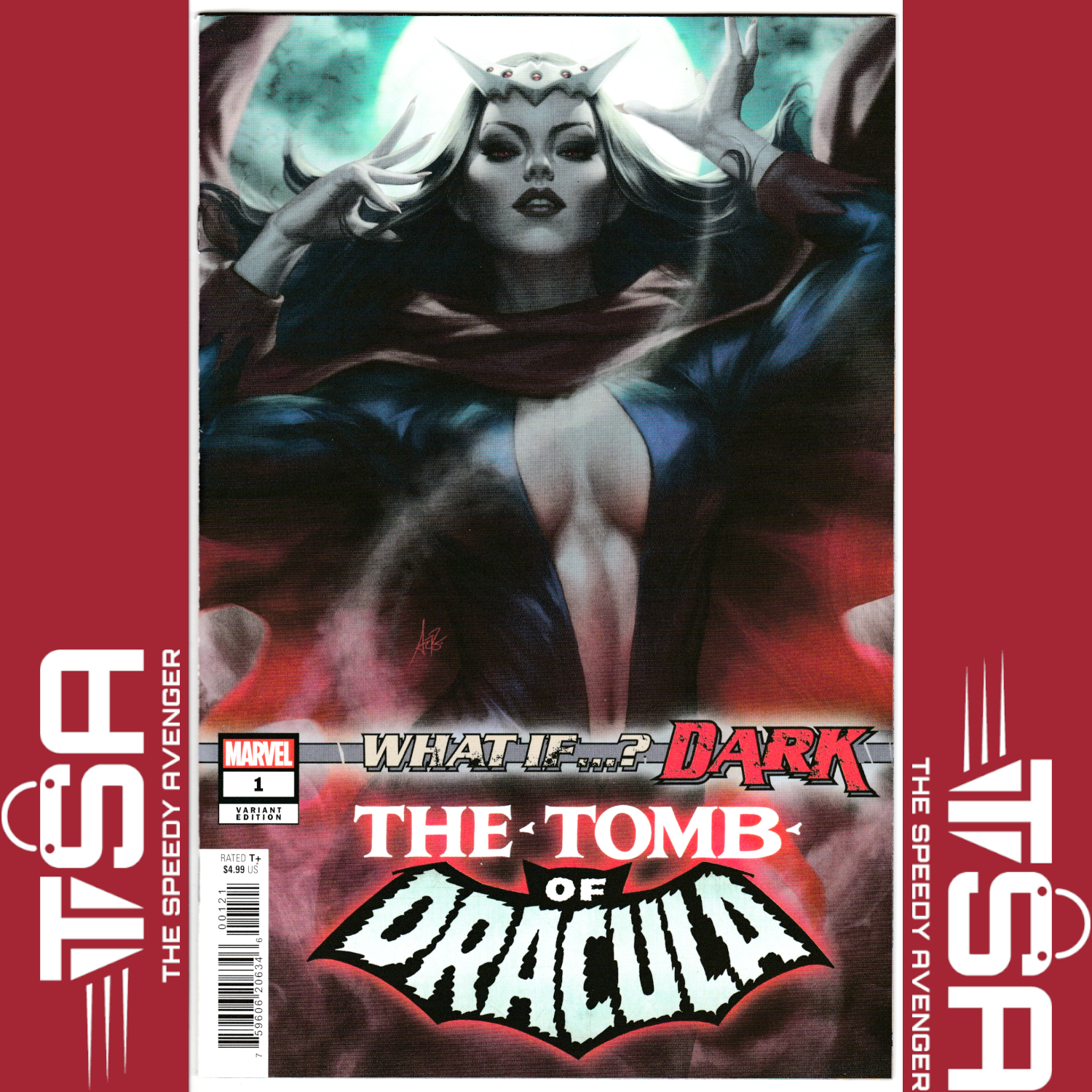 WHAT IF...? DARK TOMB OF DRACULA #1 Stanley 'Artgerm' Lau Variant 2023 Marvel