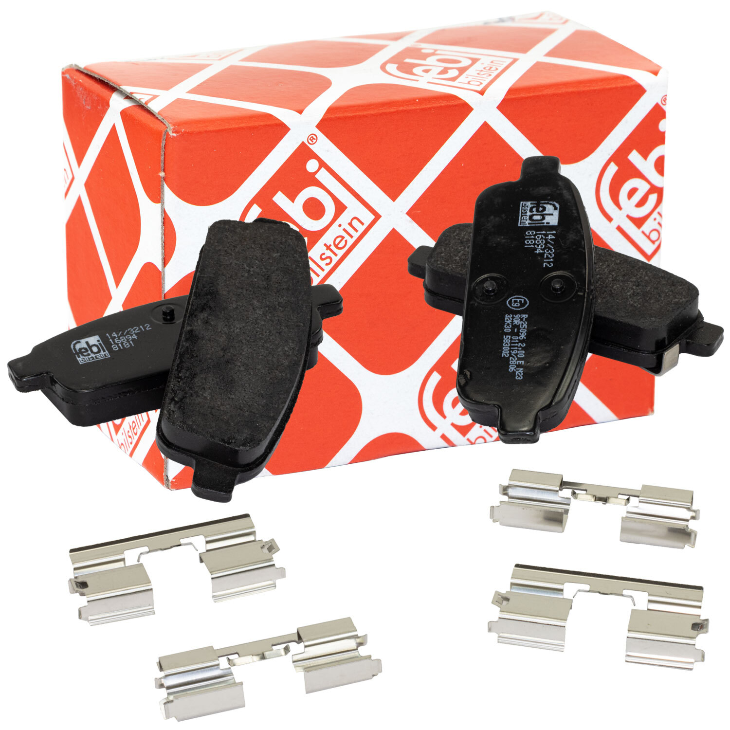 Bremsbeläge Bremsbelagsatz hinten FEBI 16894 für Chevrolet Cruze Opel Astra J 