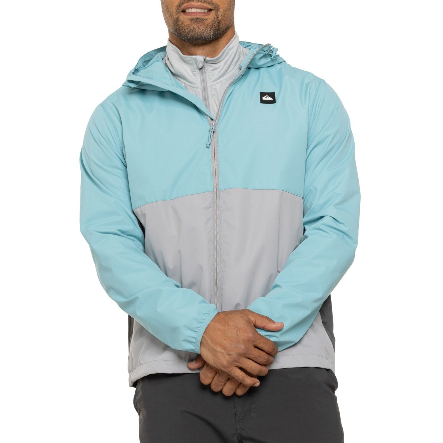 Quiksilver グリーンジャケット Mサイズ 10K防水 QUIKSILVER
