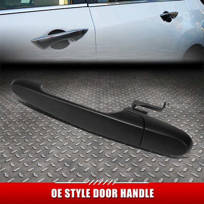 ДЛЯ 05-10 CHEVY COBALT PONTIAC G5 СЕДАН ЧЕРНАЯ РУЧКА ТЯГИ ЗАДНЕЙ ЛЕВОЙ ВОДИТЕЛЬСКОЙ ДВЕРИ