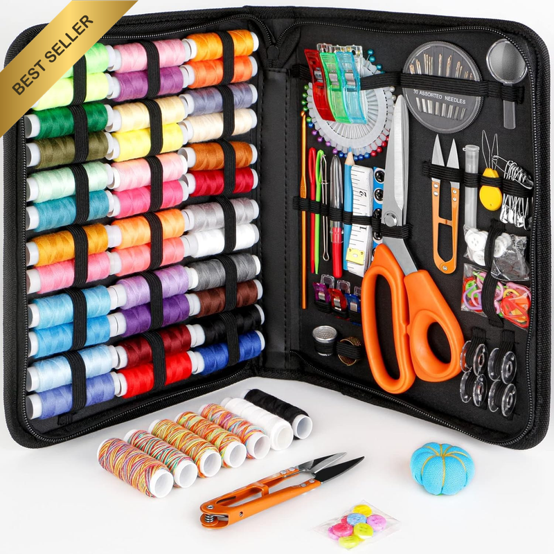 Sewing Kit for Adults,  Needle and Thread Kit for Sewing,Professional Sewing Sup