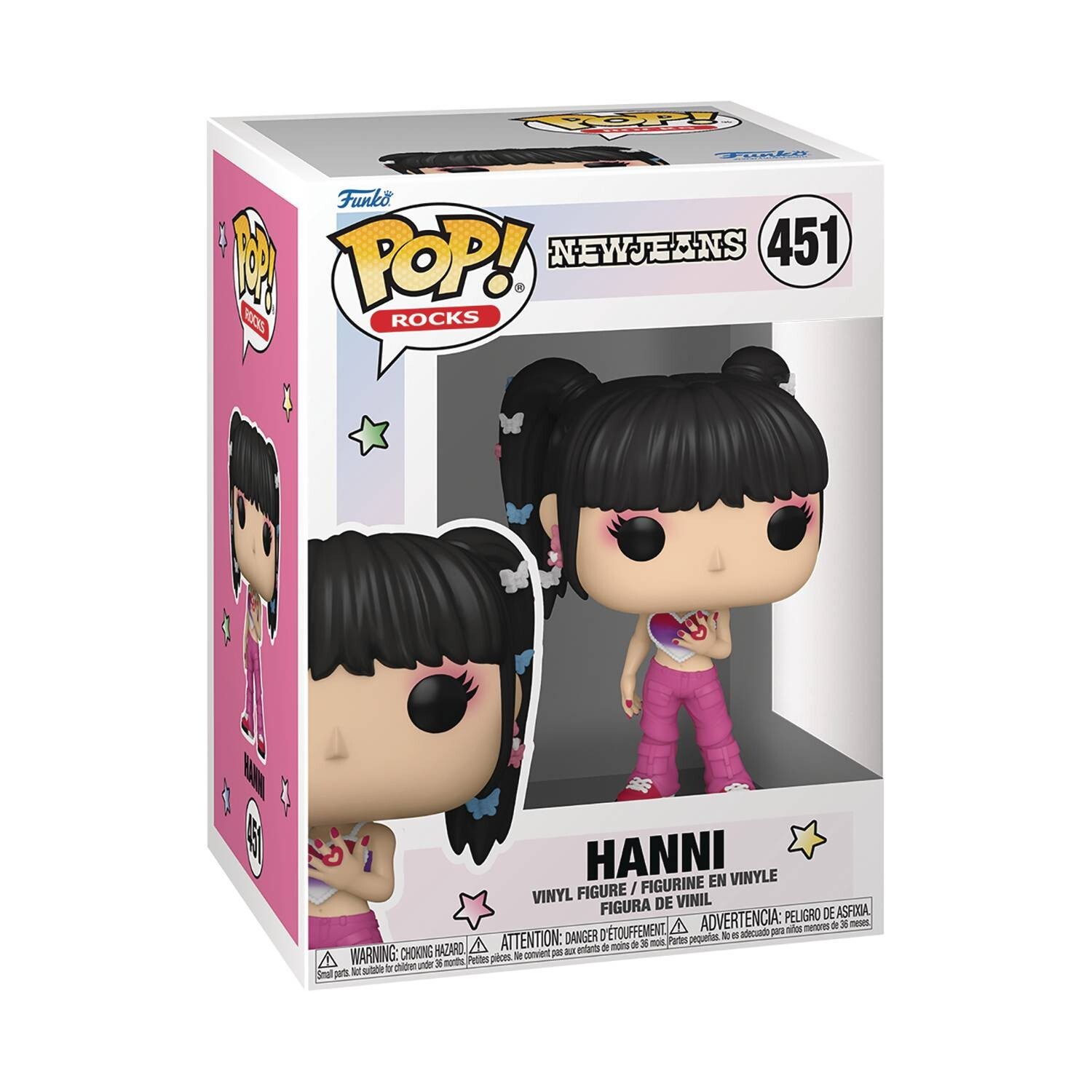 Pop! Rocks Newjeans Hanni #451 Vinyl Figure Funko