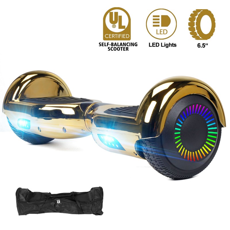 2 Wheel Self Balancing Scooter Hover Board For Kids Led Ul22
