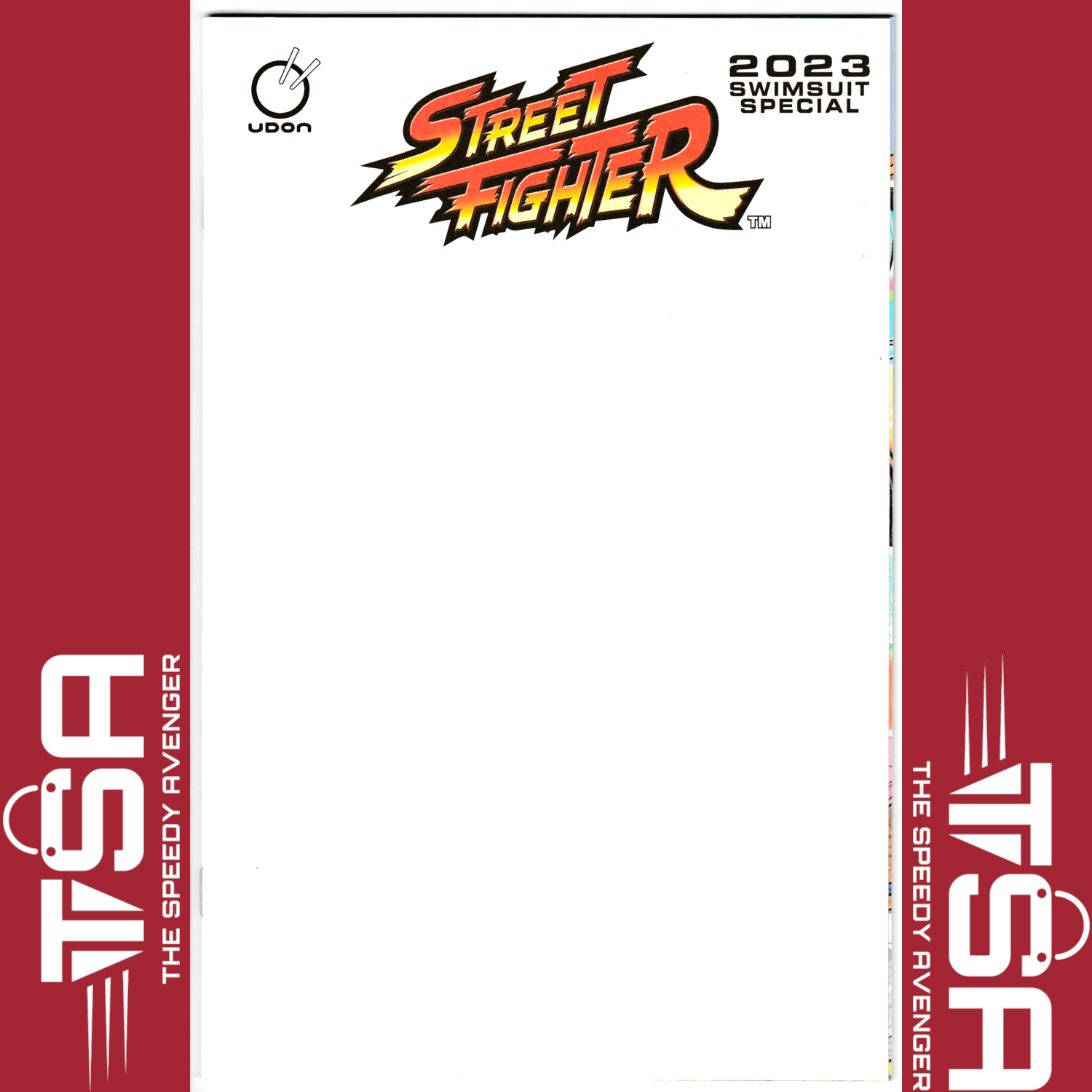 STREET FIGHTER SWIMSUIT SPECIAL 2023 #1 Blank Sketch Variant Udon Comics CHUN-LI