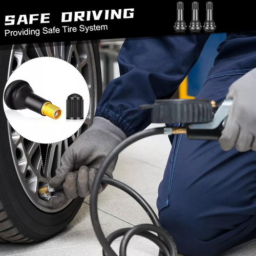 Valve Stem TR413 TR412 25pcs -1000Pcs Tire Rubber Short Snap-In Car Auto Tractor