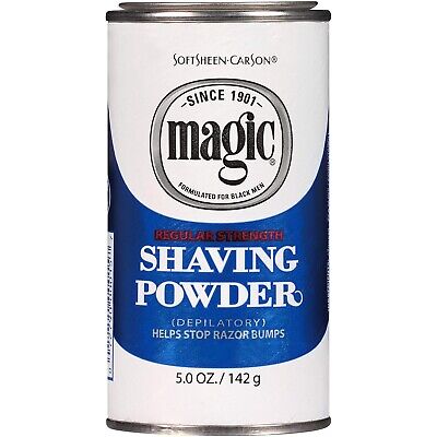 SoftSheen-Carson Magic Regular Strength Shaving Powder, 5 Oz; Fast Free Shipping