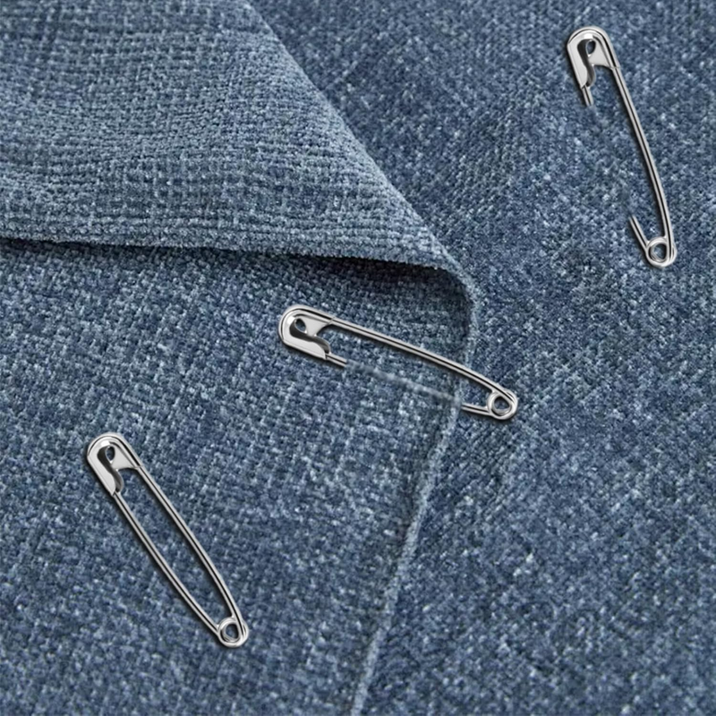 Large Safety Pins, 56 mm, 60 Pcs Heavy Duty for Clothing, Jewelry Making, Sewing