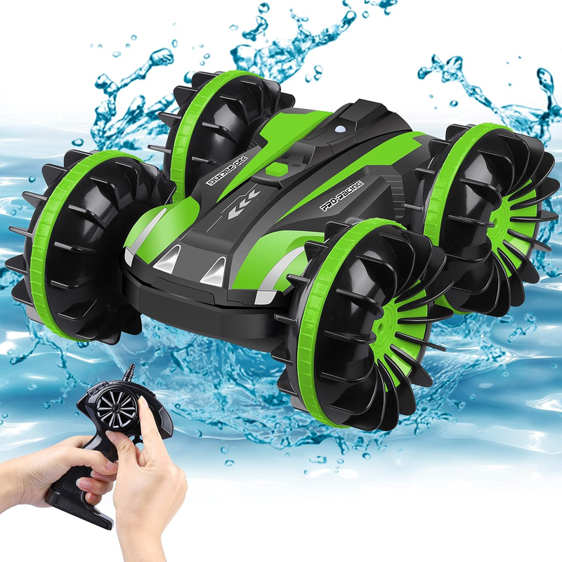 For Kids 2.4 Ghz 4wd Remote Control Boat Waterproof Rc Mo