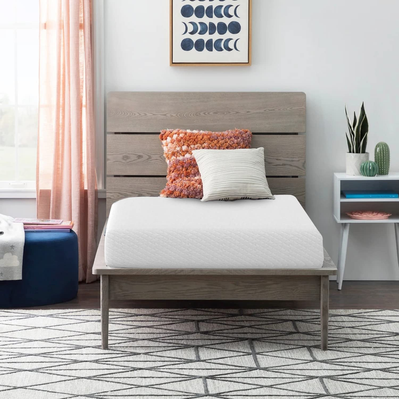 Twin Mattress, 8 Inch Gel Memory Foam Mattress Queen Size for Cool Sleep & Press