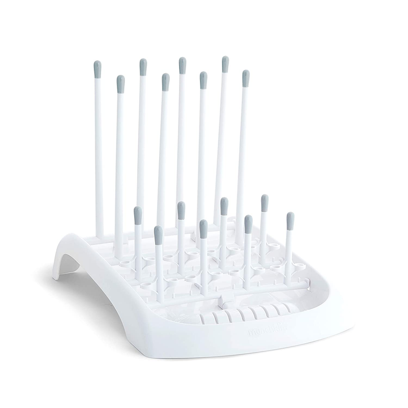 Munchkin Fold Baby Bottle Countertop Drying Rack, Grey