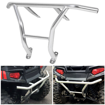 Aluminum Rear Bumper Brush Guard Protector For 08-14 Polaris RZR 800 RZR S RZR 4