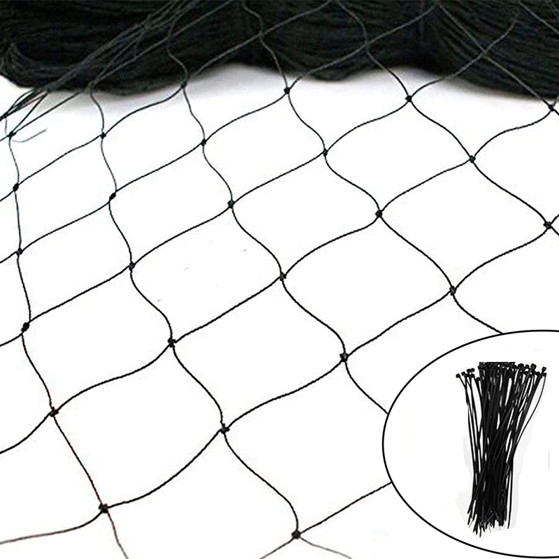 50'X100' Bird Netting for Fruit Tree Poultry Aviary Game Pen