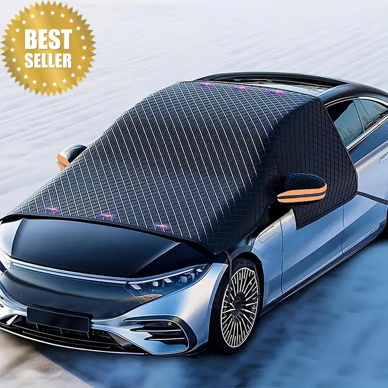 Car Windshield Cover for Ice & Snow for BYD Atto 3 2022 2023 2024+,Straps & Magn