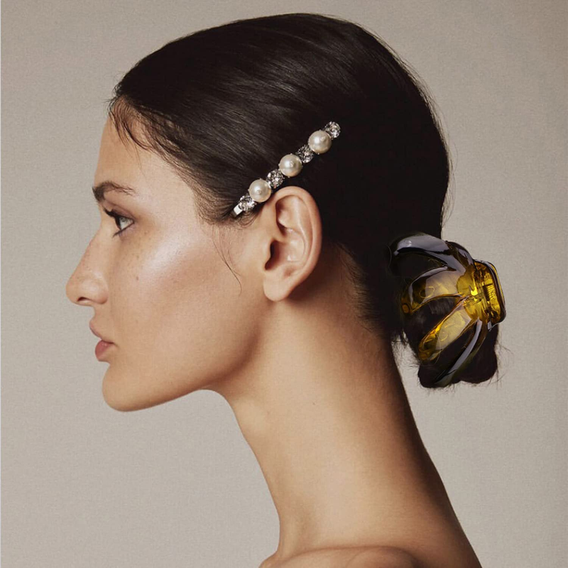 4PCS Extra Large Strong Hold Hair Clips for Thick and All Hair Types - 3.15" Jum