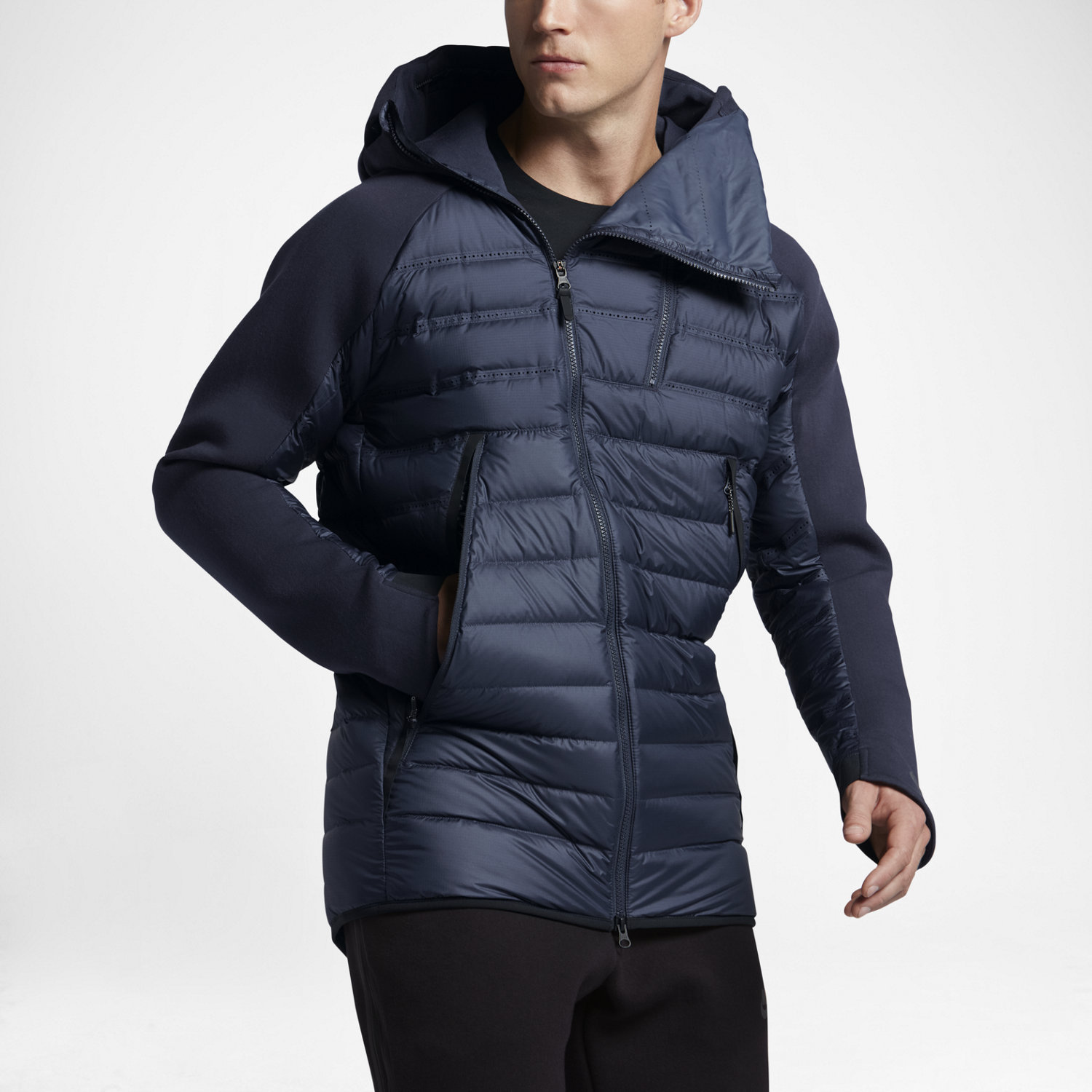 nike sportswear men's aeroloft bomber jacket