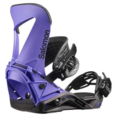 2023 Salomon Hologram Snowboard Bindings - Color: Purple - Size: Large *NEW*