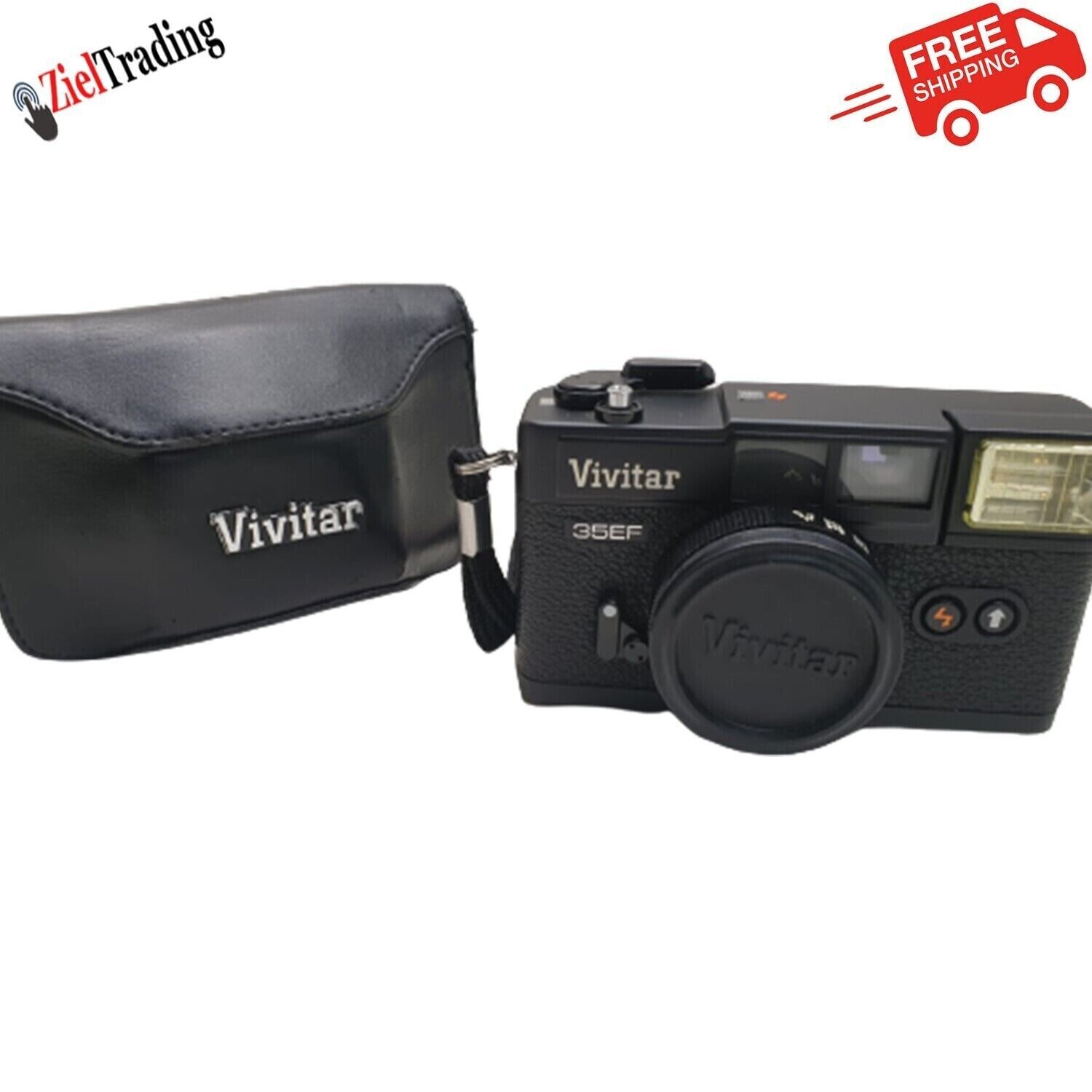 Vivitar 35EF Compact 35mm Film Camera 38mm f/2.8 Objektiv