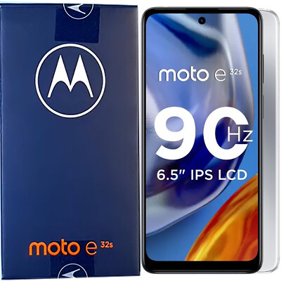 BNIB Motorola Moto E32s 4G Slate Gray 32GB+3GB Dual-SIM