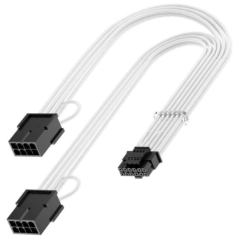Cable, Pci-e 5.0 16pin(12+4) To 2x8pi