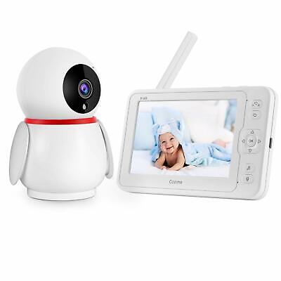 Cozime Baby Monitor,1080P 5" HD Display Video Monitor with 