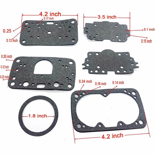 For Holley Carburetor Rebuild Kit 600 CFM 1850 80457 80551 Inside Needle & Seat