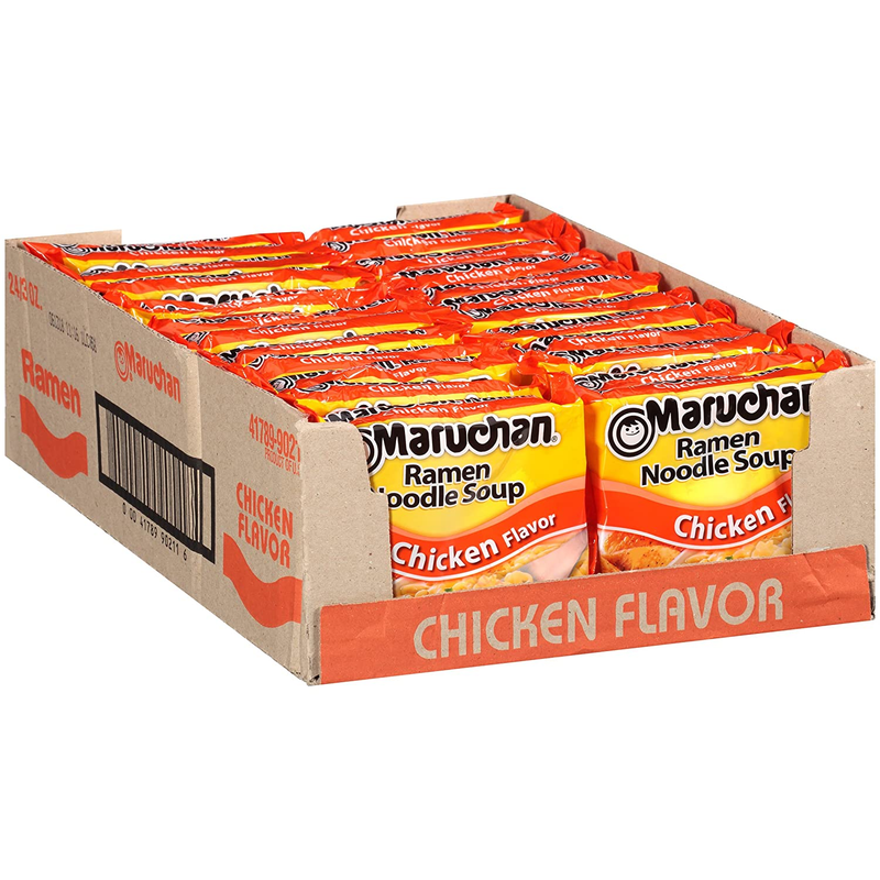 Maruchan Ramen Chicken 3.0 Oz Pack of 24 Chicken Flavor Nood