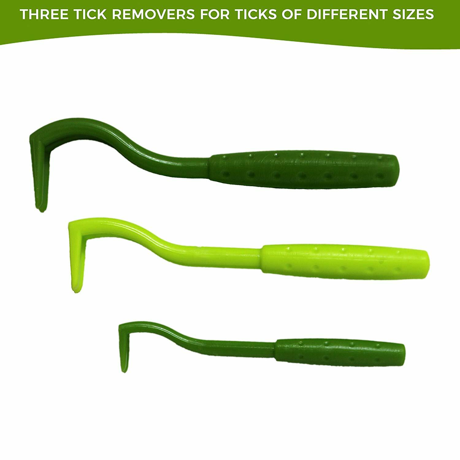 TickCheck Tick Remover Value 3 Pack - Tick Remover Tools