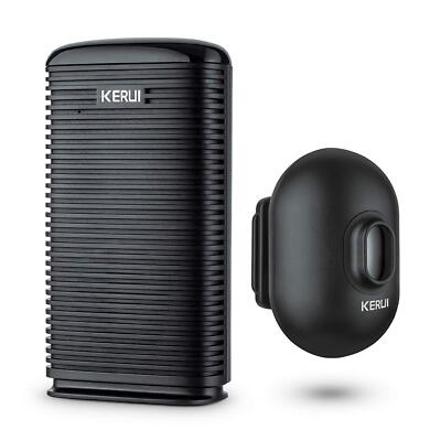 KERUI Wireless Driveway Alarm Garage Security Outdoor Infrared PIR Motion Sensor