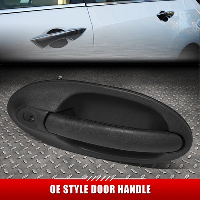 ДЛЯ 99-03 FORD WINDSTAR ЧЕРНАЯ ТЕКСТУРИРОВАННАЯ НАРУЖНАЯ ДВЕРНАЯ РУЧКА СО СТОРОНЫ ПЕРЕДНЕГО ПАССАЖИРА