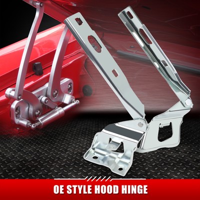 [2Шт] Для 09-16 Audi A4 Стальной комплект петель для левой и правой стороны капота в стиле OE